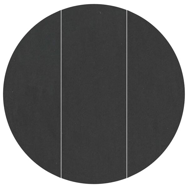 vidaXL Podloga za bazen Črna Ø 366 cm Poliester geotekstil