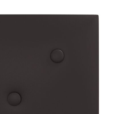 vidaXL Stenski paneli 12 kosov črni 30x30 cm umetno usnje 1,08 m²