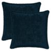 vidaXL Prevleka za blazino 2 kos HOUTEN Temno modra 50 x 50 cm