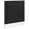 vidaXL Plo&scaron;ča za pomivalni stroj PORTO Črna Orehovina 60 x 1,5 x 57 cm