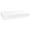vidaXL Vzglavnik za spanje Bela 60 x 37 x 12,5 cm Spominska pena