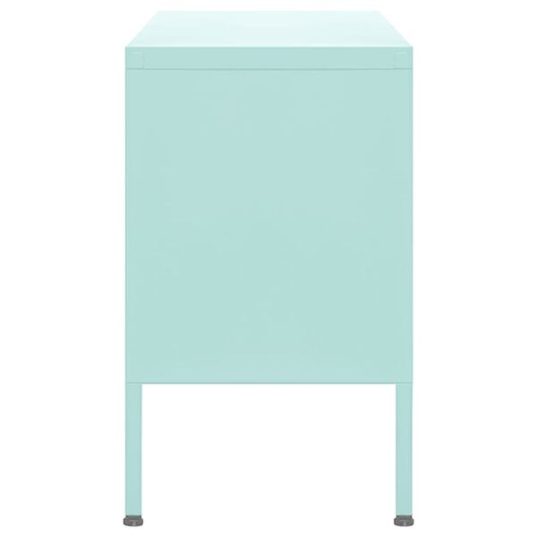 vidaXL TV omarica mint zelena 105x35x50 cm jeklo