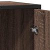 vidaXL Komoda rjavi hrast 62x35x76 cm inženirski les