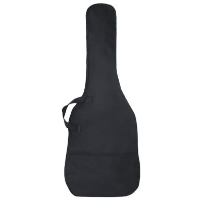 vidaXL Električna kitara za začetnike s torbo črna 4/4 39"