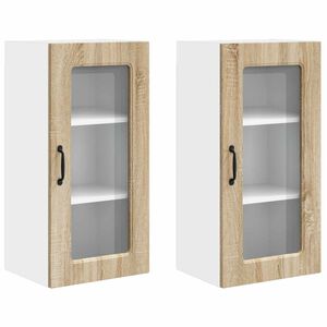 vidaXL Plo&scaron;ča za pomivalni stroj Kalmar 2 pcs Sonoma hrast