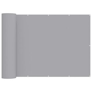 vidaXL Zaslon za zasebnost na balkonu 200 x 800 cm Blago s PU prevleko