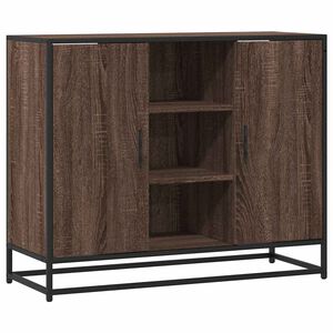 vidaXL Komoda rjav hrast 92x35x76 cm inženirski les