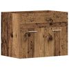 vidaXL Omarica za umivalnik iz starega lesa 60x38,5x46 cm, inženirski les