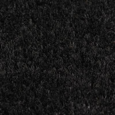vidaXL Predpražnik 5 kosov črne barve 40x60 cm kokosova vlakna