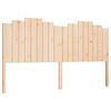 vidaXL Posteljno vzglavje 186x4x110 cm trdna borovina