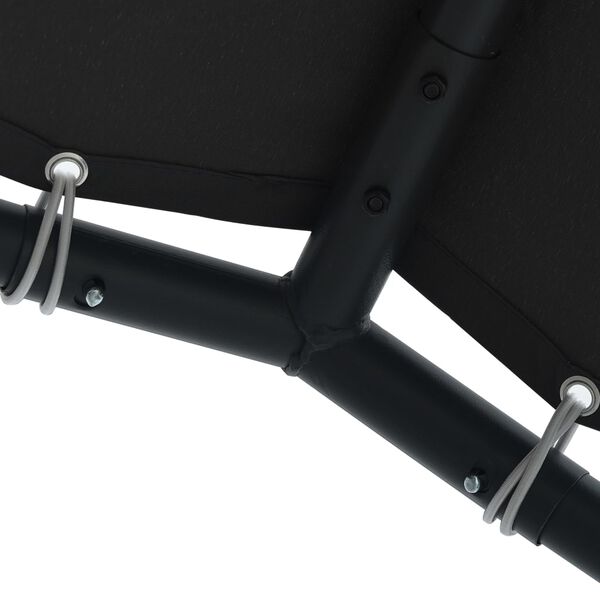 vidaXL Paviljon / nadstre&scaron;ek 3x3 m jeklo antraciten