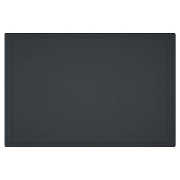 vidaXL Komplet za jedilnico v vrtu 7 pcs Antracit Polt rattan