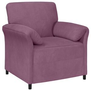vidaXL Enosobna sedežna garnitura Vijolična 88 x 83 x 95 cm Žamet