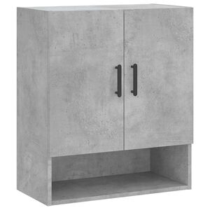 vidaXL Stenska omarica betonsko siva 60x31x70 cm inženirski les