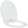vidaXL Pokrivalo za strani&scaron;če Bela 45,5 x 37,5 x 3,8 cm Duroplast
