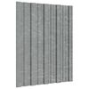 vidaXL Stre&scaron;ni panel 36 kos Srebrna 60 x 45 cm Pocinkano jeklo