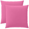vidaXL Prevleka za blazino 2 pcs HEERLEN Roza 65 x 65 cm Poliester