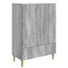 vidaXL Strani &scaron;al Siva Sonoma 66 x 34,5 x 95 cm Inženirski les