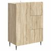 vidaXL Strani &scaron;al Sonoma hrast 66 x 34,5 x 91,5 cm Inženirski les