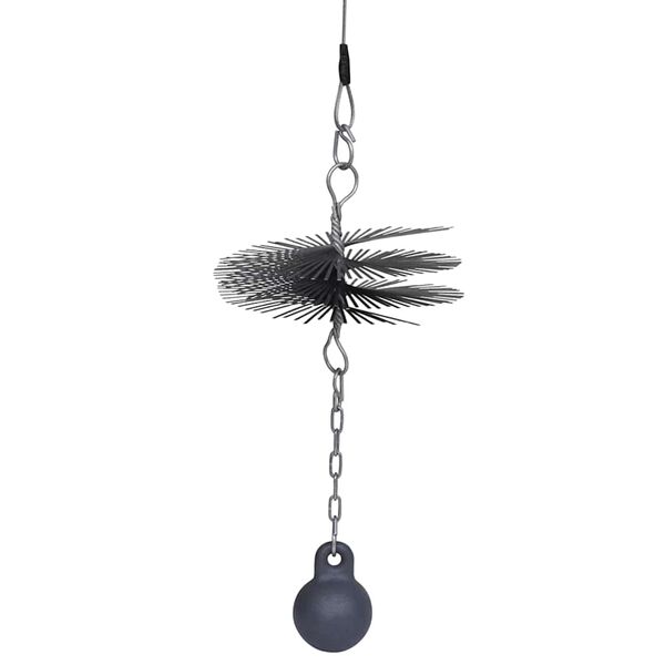 Okrogla Krtača za Či&scaron;čenje Dimnika Diameter 25 cm