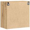 vidaXL Omarica na steni Umetni hrast 60 x 31,5 x 60 cm Konstruiran les