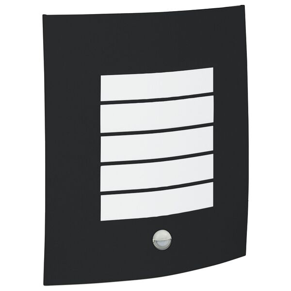 vidaXL Zunanje stenske svetilke 2 pcs Črna 23.5 x 10.5 x 26 cm