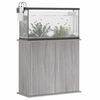 vidaXL Stojalo za akvarij siva sonoma 81x36x73 cm inženirski les