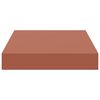 vidaXL Stenska polica 2 pcs Rdeča 23 x 23,5 x 4 cm Konstruiran les