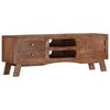 vidaXL TV omarica 110x30x40 cm robusten mangov les