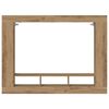 vidaXL TV omarica artisan hrast 152 x 22 x 113 cm Konstruiran les