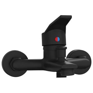 vidaXL Me&scaron;alna pipa za tu&scaron; Črna G 1 / 2 palca