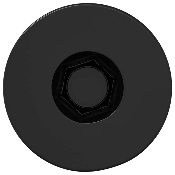 vidaXL Vijačna kapa 12 pcs Črna M5 x 40 mm elezo