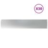 vidaXL Travnate obrobe 30 kosov 20x103 cm Pocinkano jeklo