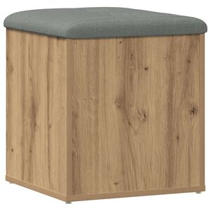 vidaXL klop za shranjevanje Artisan Oak 42x42x45 cm inženirski les