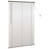 vidaXL Venecijanska žaluzija Temno rjava z vzorcem 150 x 90 cm PVC