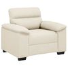 vidaXL Kavč fotelj 100x81x84 cm laneno platno