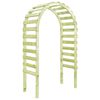 vidaXL Vrtna pergola 130x60x230 cm impregnirana borovina