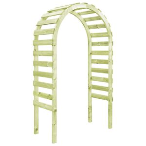 vidaXL Vrtna pergola 130x60x230 cm impregnirana borovina