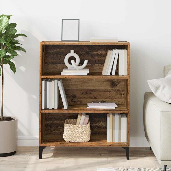 vidaXL Strani &scaron;al Star les 69,5 x 32,5 x 90 cm Konstruiran les