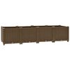 vidaXL Dvignjena gredica 160x40x38 cm polipropilen