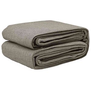 vidaXL Preproga za šotor Svetlo siva 400 x 200 cm Polietilen