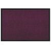 vidaXL Doormat Bordo rdeča 80 x 120 x 1.2 cm Teddy tkanina