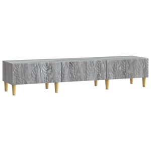 vidaXL TV omarica 147 x 34,5 x 30 cm Siva Sonoma Inženirski les