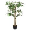 vidaXL Umetno bambusovo drevo 380 listov 80 cm zeleno