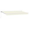 vidaXL Okvir tende Krem 350 x 200 cm Poliester s PU premazom