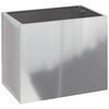 vidaXL Vrtni lonček Cinkana jeklena 50 x 32 x 40 cm Cinkana jeklena