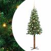 vidaXL Ožja jelka Zelena 150 cm PVC in trden bor