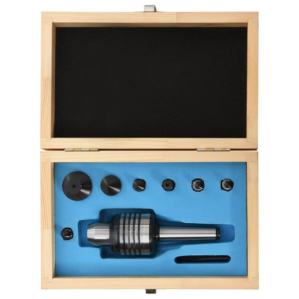 vidaXL Centrirna konica 10-delni komplet MT2