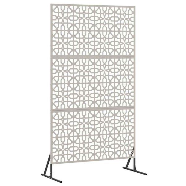 vidaXL Zaslonska za&scaron;čita Siva 100 x 50 x 180 cm