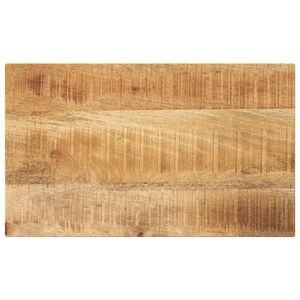 vidaXL Mizna plo&scaron;ča 40x20x2,5 cm pravokotna masivni les surove barve manga